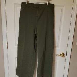 Torrid Green Wide Leg Pants